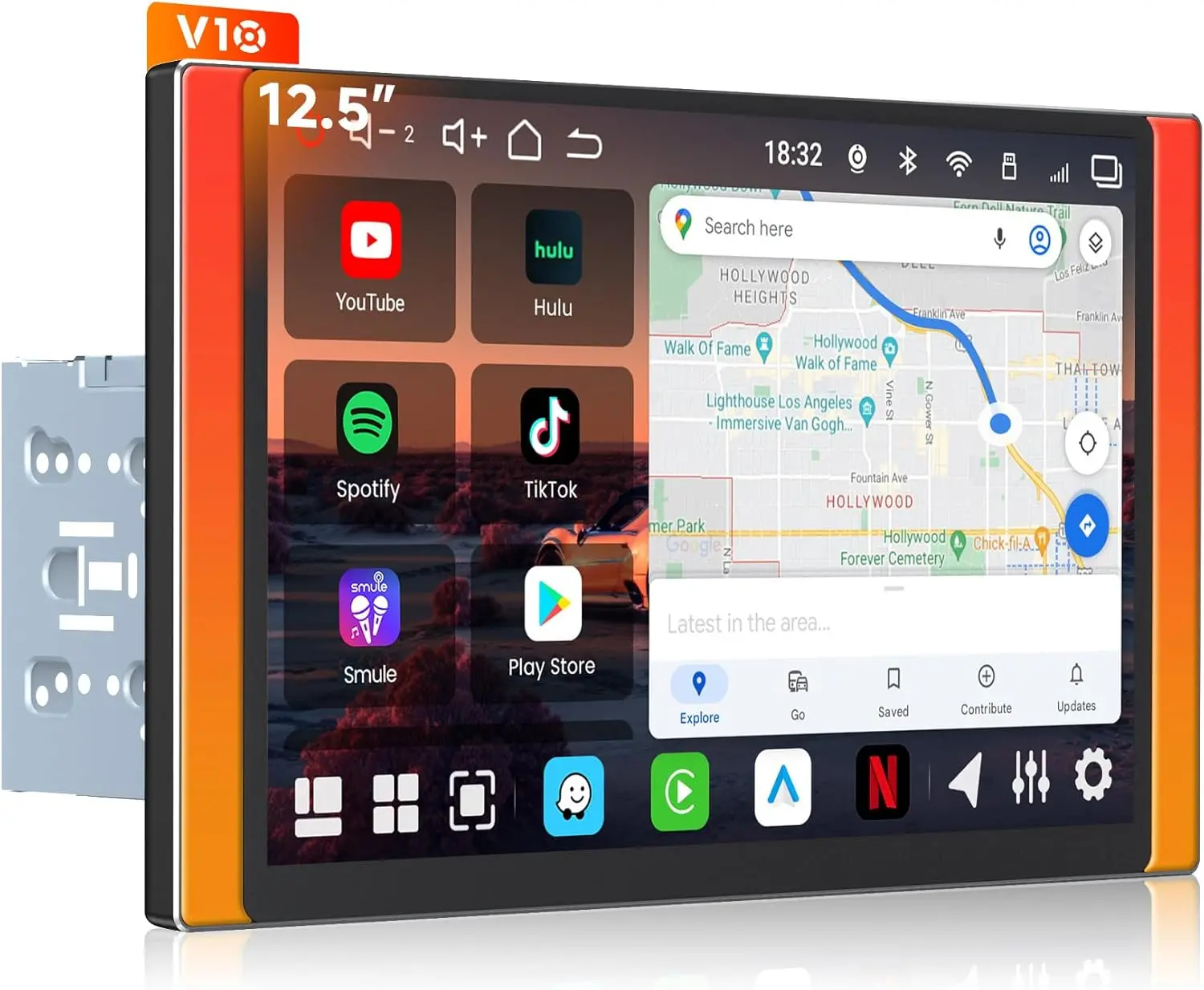 Double DIN Car Stereo